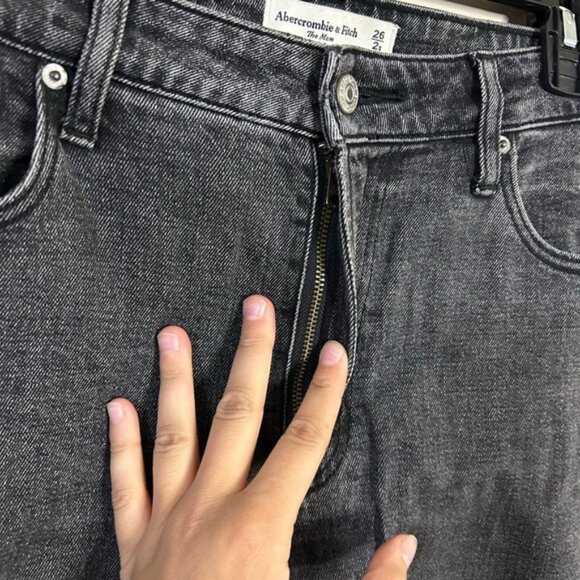 Abercrombie   Fitch Curve Love High Rise Mom Jean - Picture 6 of 10